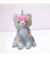 Peluche chat licorne pour chien pawise.