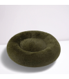 Coussin vert pour chien. Paws detente.