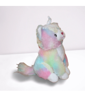 Chat licorne peluche pour chien pawise.