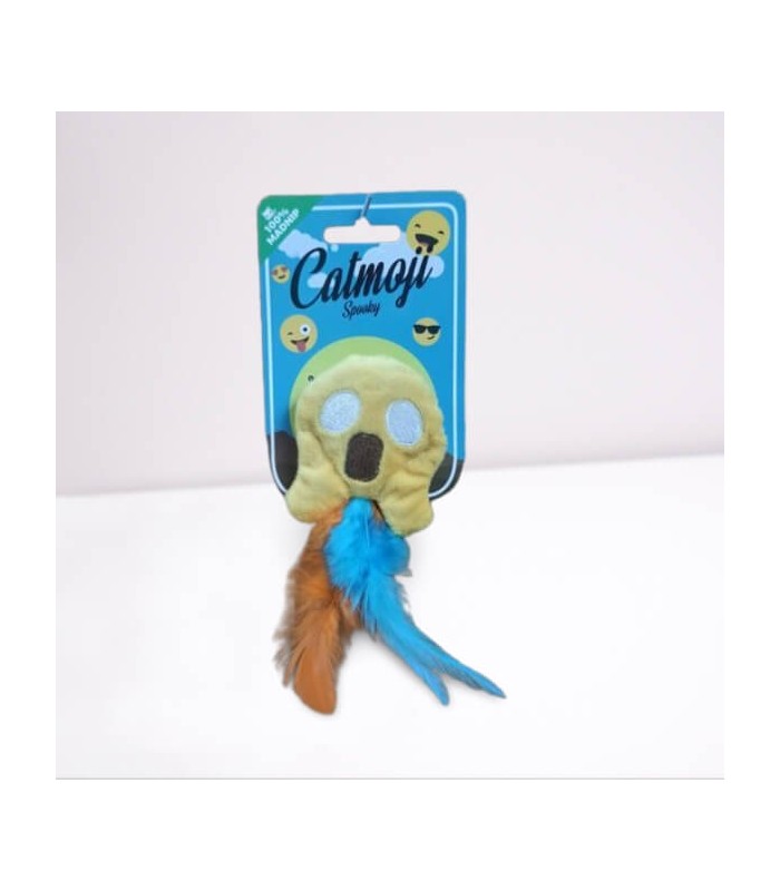 Peluche émoticône Madnip pour chat.