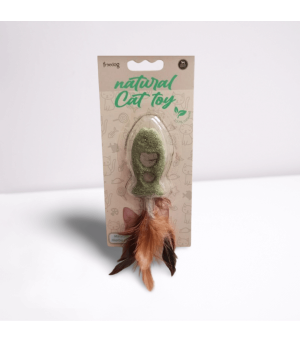 Jouet au matatabi naturel pour chat.