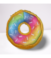 Peluche donut rainbow pour chien.