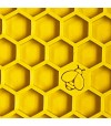 Honeycomb tapis de léchage pour chien.