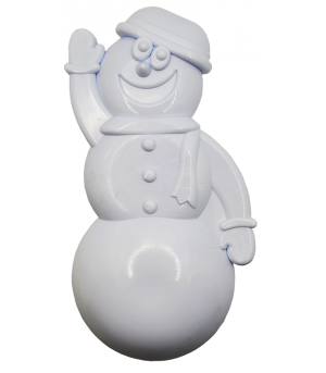 Jouet pour chien en nylon Bonhomme de neige à mâcher