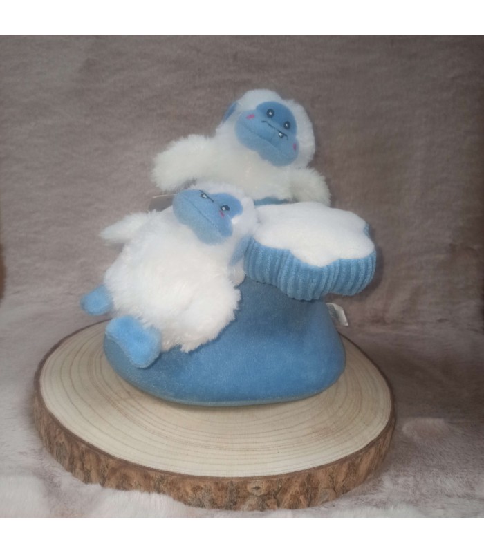 ZippyPaws Holiday Christmas Burrow Yeti Mountain Dog Toy