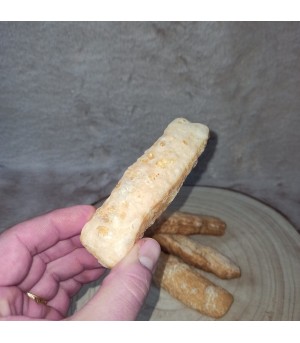 Barre de fromage de yak soufflé pour chien séniors.