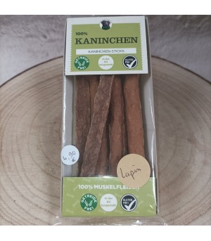 Friandise au lapin pour chiot.