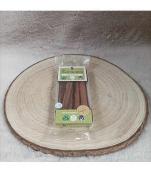 Bâtonnet pour chien au lapin.