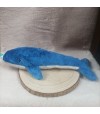 Peluche baleine bleu du kit maritime pour chien.