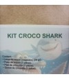 Composition du kit croco shark pour chien.