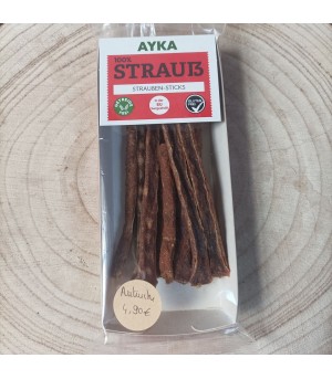 Bâtonnet à l'autruche pour chien et chiot.