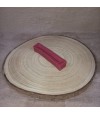 Bâton de fromage de yak saveur fraise et camomille pour chien taille M.