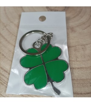 Porte clé pour humain, porte bonheur saint patrick.