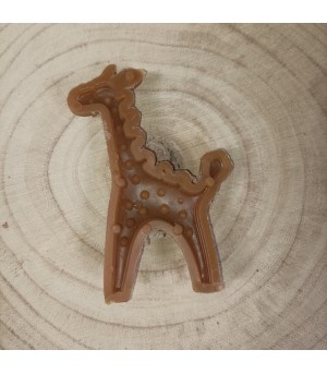 Mastication légume pour chien.