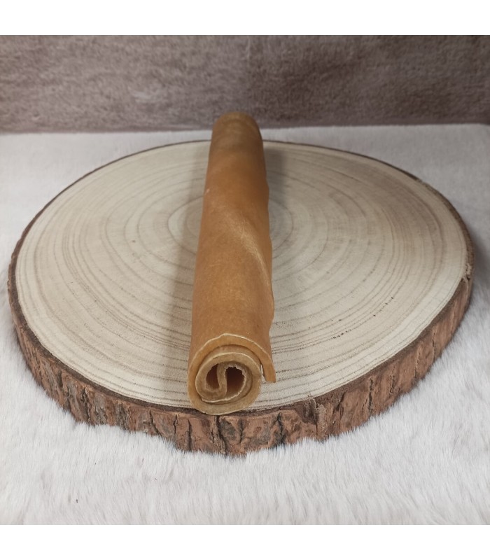 Rouleau de joue de boeuf pour chien.