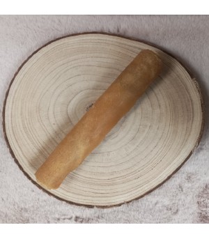 Grand rouleau de joue de boeuf pour chien.