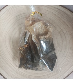 Mastication au poisson, peau de carpe pour chien.
