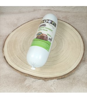 Grand saucisse au gibier pour chien.