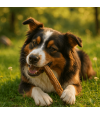 Mastication hypoallergénique pour chien, l'oesophage de chameau.