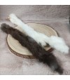 Mastication hypoallergénique pour chien, peau de lapin 50 cm avec poils.