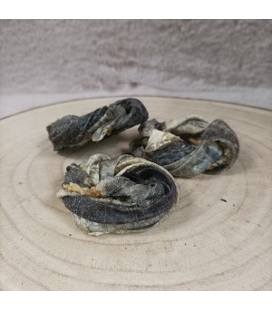 Donut de morue, poisson pour chien.