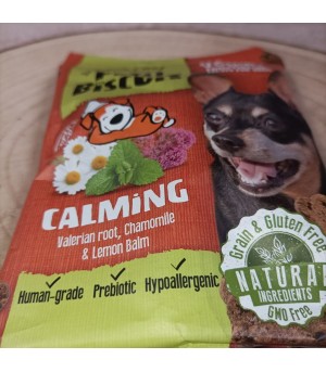 Biscuit calmant pour chien stressé.
