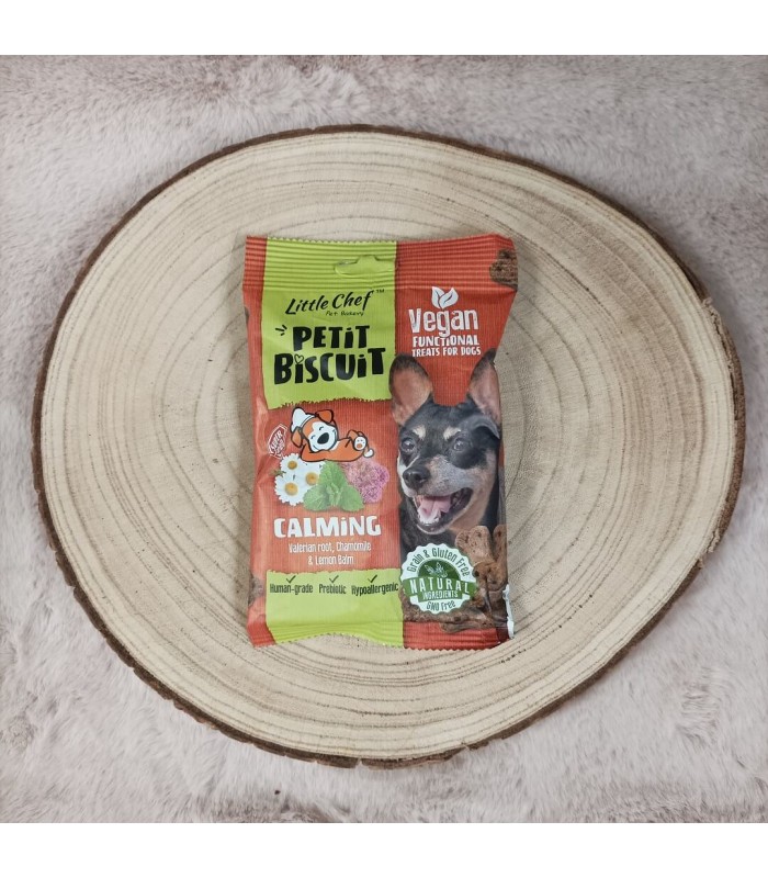 Biscuit végan pour chien.