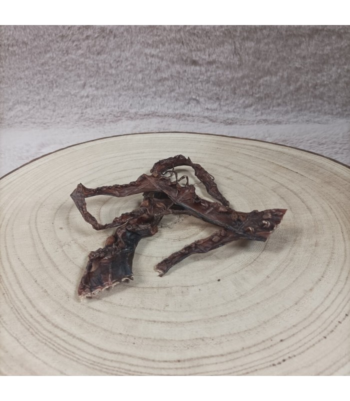 Calamar séché en 50 g pour petit chien.