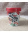 Enrichissement pour chien poudre glace pastèque pour chien.
