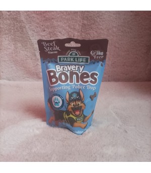 Friandise pour chien goût steack de boeuf.