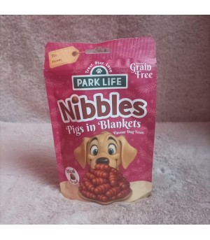 Friandise pour chiot et chien à la saucisse et bacon.