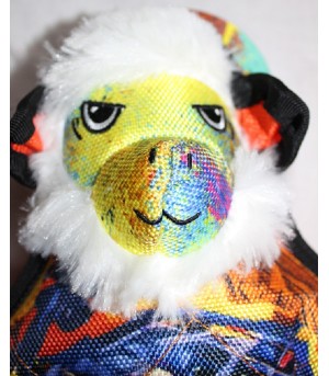 Tête peluche Singe Monkey Urban Zoo pour chien.