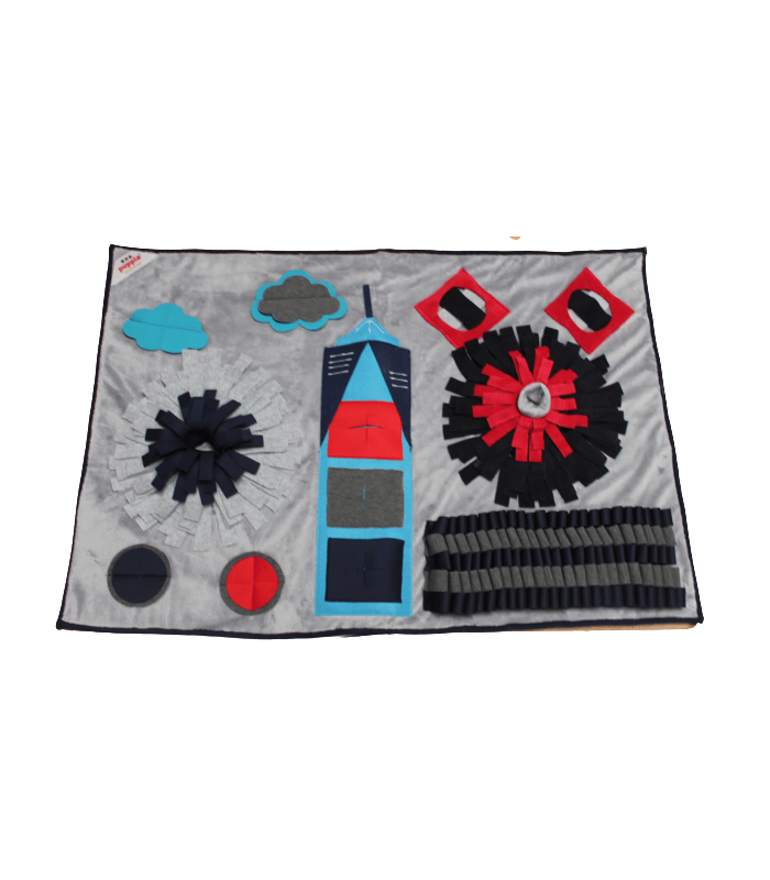 Tapis de fouille Gratte-ciel taille L de Puppia pour chien.