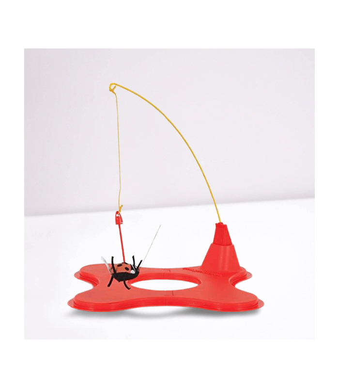 Jouet interactif pour chat.