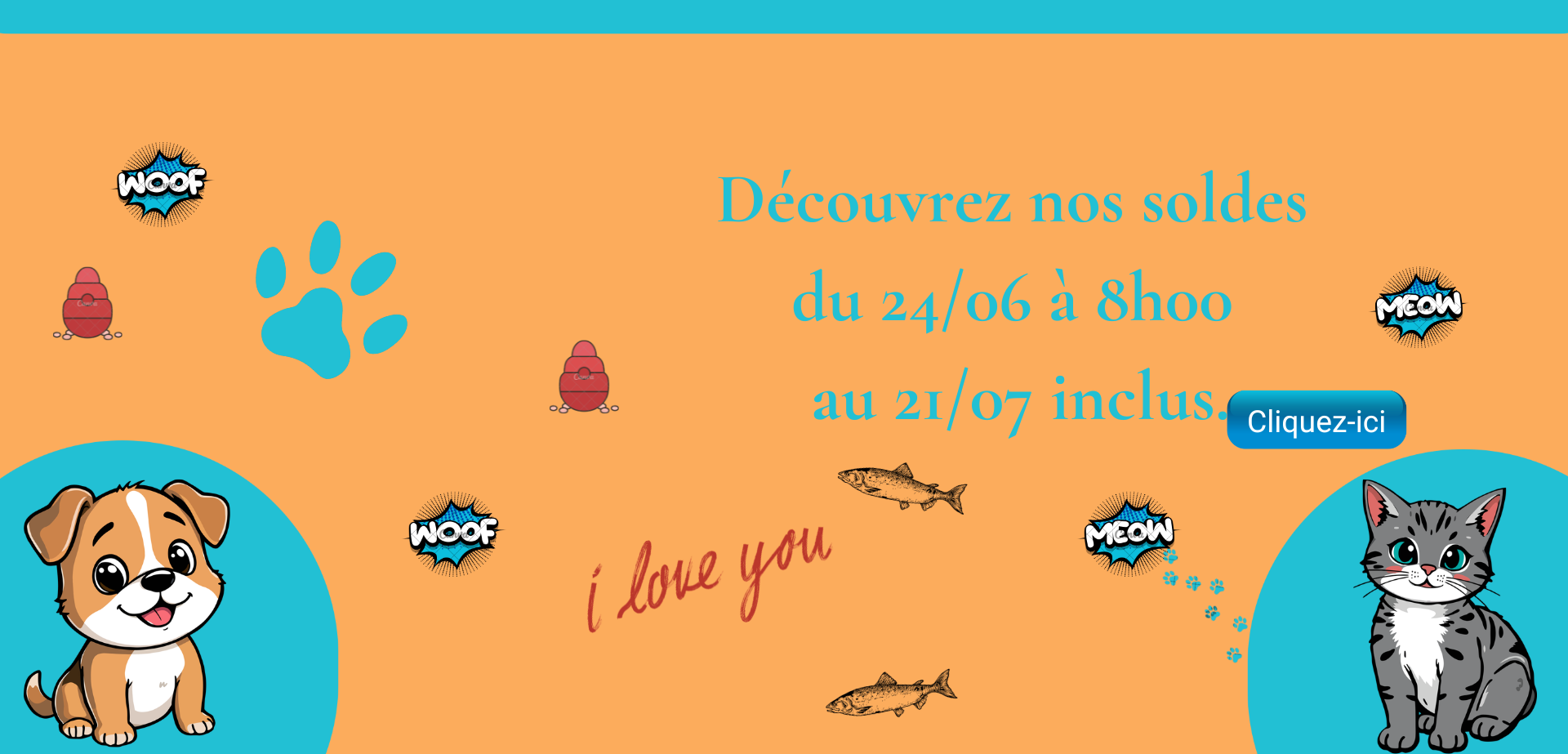 soldes pour accessoires, jeux pour chien, chat & oiseau.